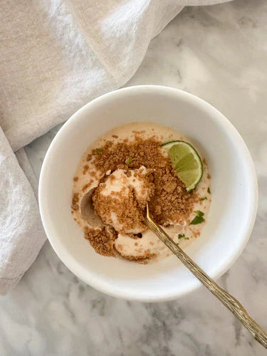 No Bake Single Serve Key Lime Cheesecake