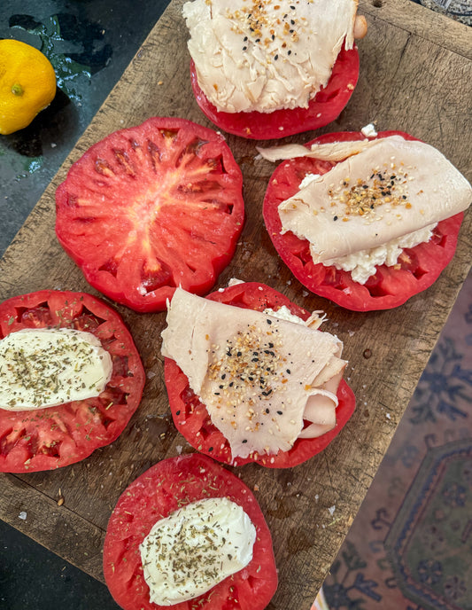Protein Heirloom Tomatoes recipe