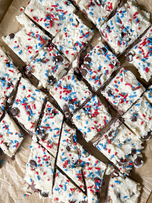 Brookie Protein Bark recipe