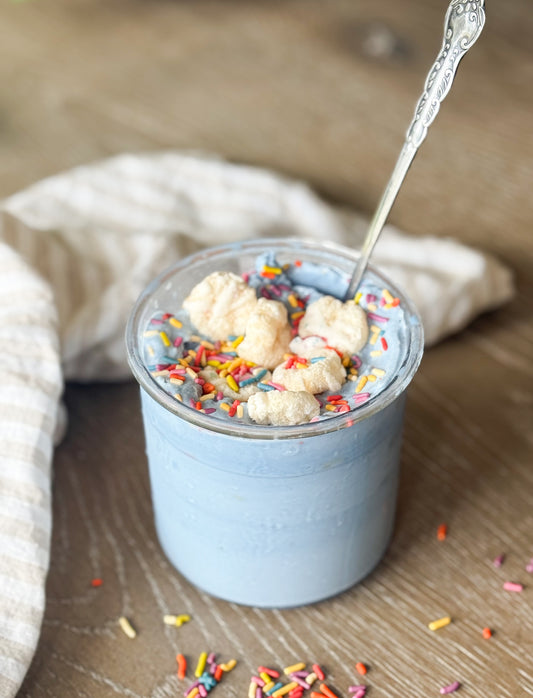 High Protein Cake Batter Ninja Creami Blizzard Recipe