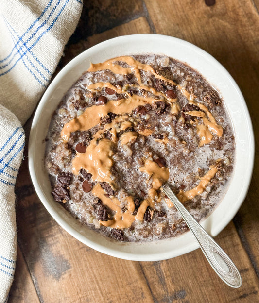 Cookies and Cream Warm Protein Bowl Recipe