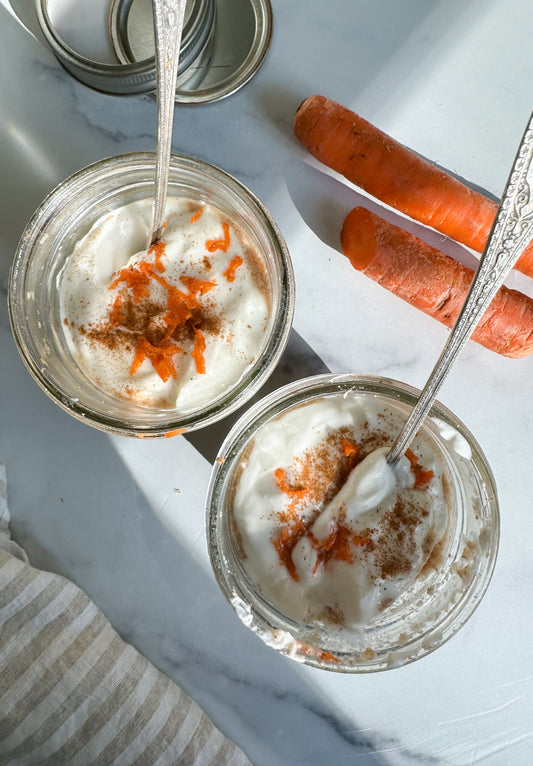 Carrot Cake Overnight Oats & N’Oats