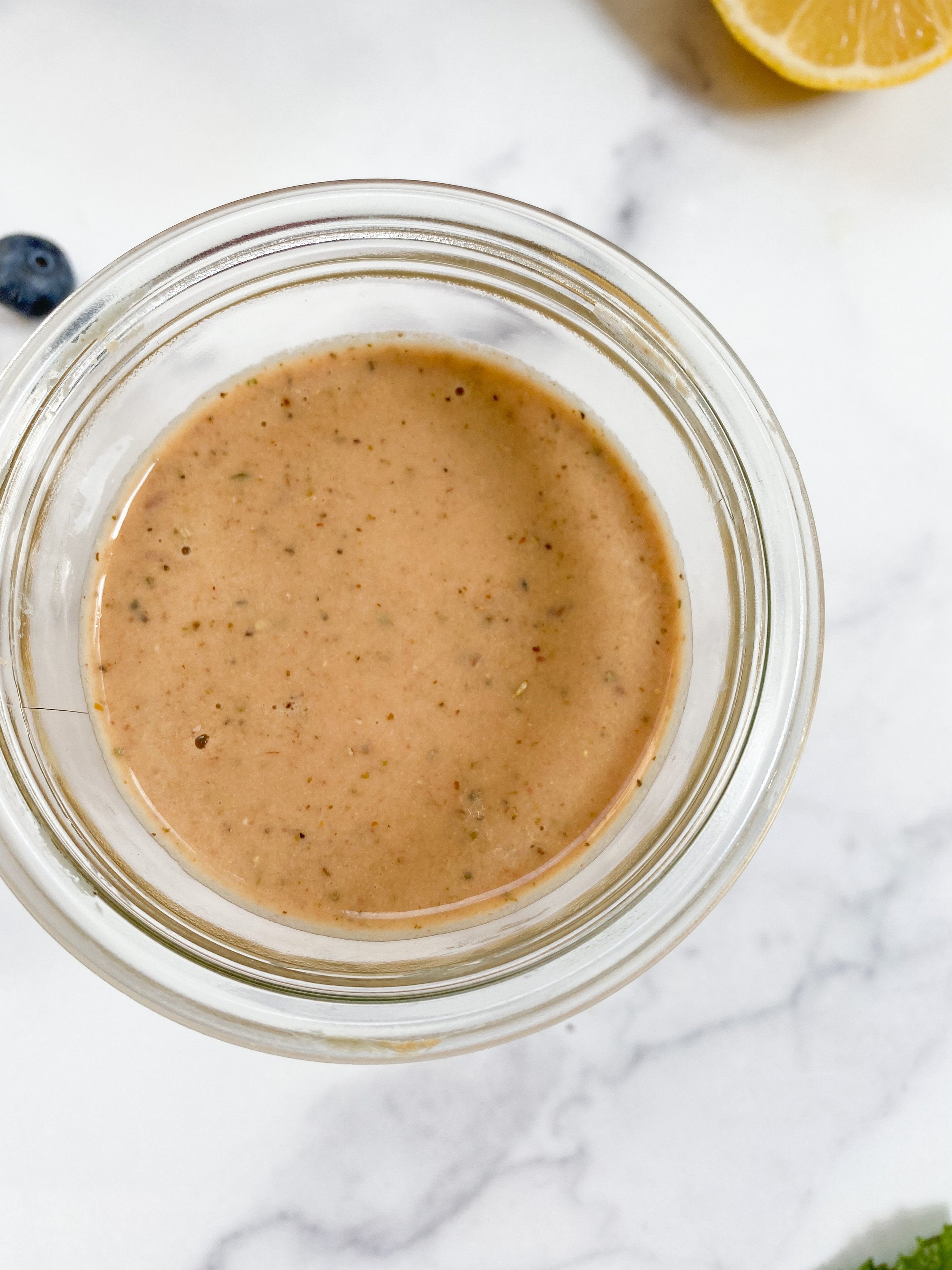 Creamy Greek Dressing thepeachiespoon Creamy Greek Dressing thepeachiespoon