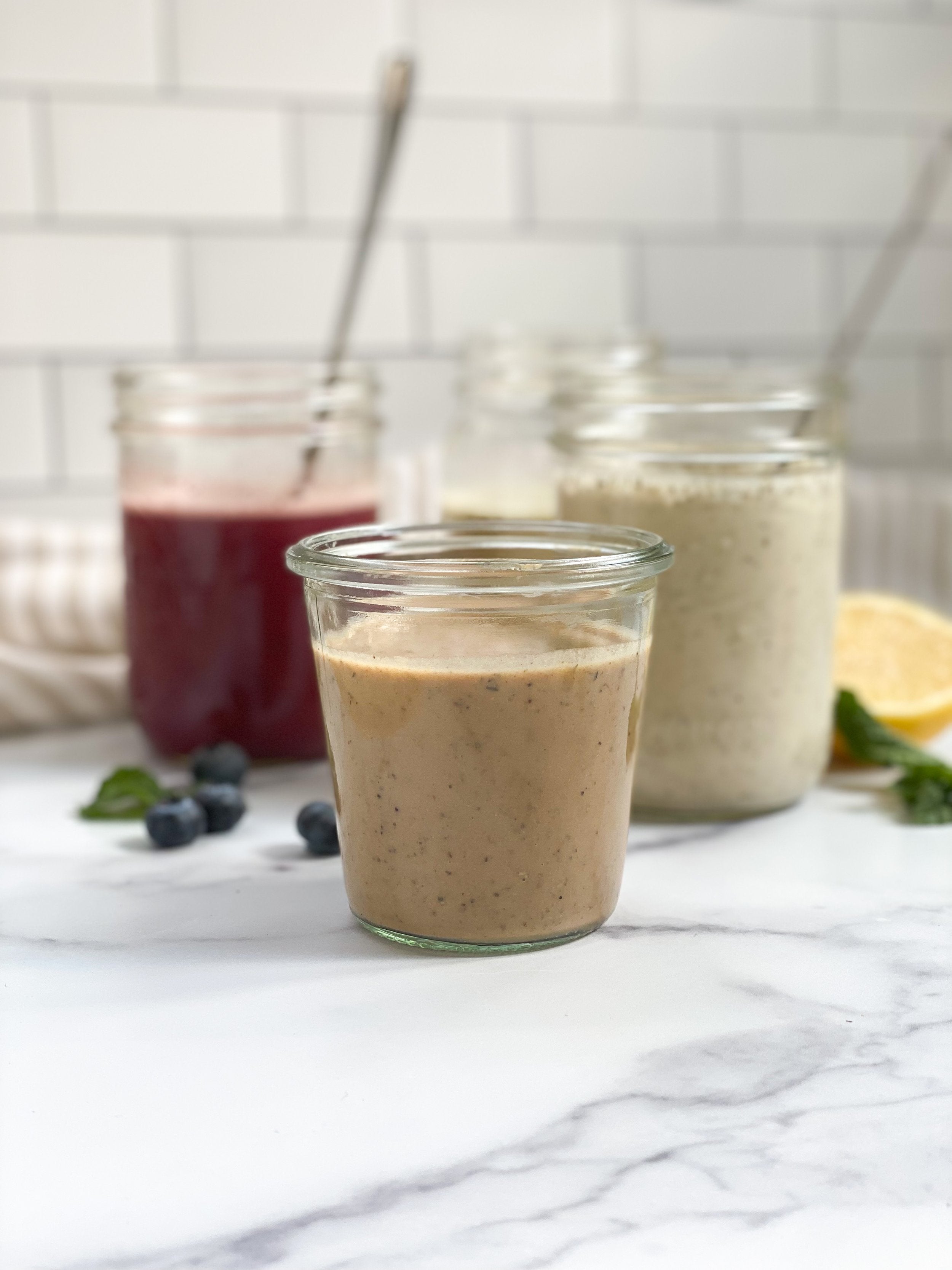 Blueberry Citrus Vinaigrette thepeachiespoon Blueberry Citrus Vinaigrette thepeachiespoon