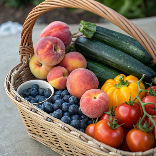 The Best of Summer Produce + Balanced Recipes to use them up!