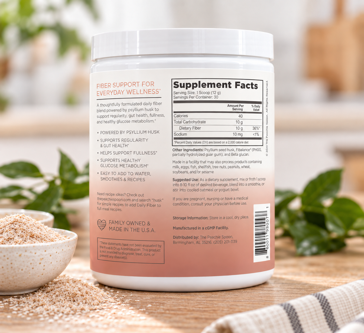 Daily Fiber, Done Differently.