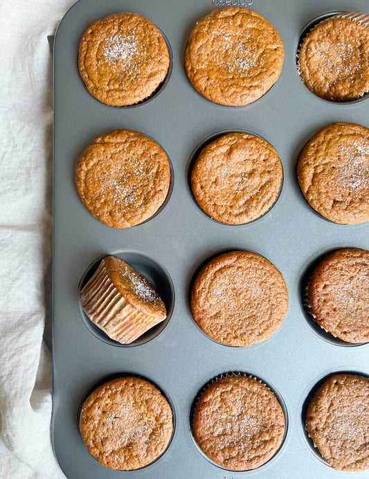 Gingerbread Protein Muffins