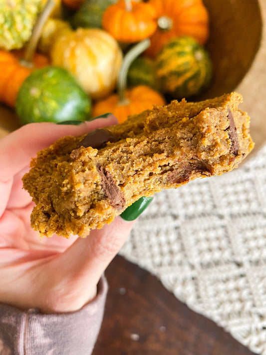 Chai Pumpkin Blondies