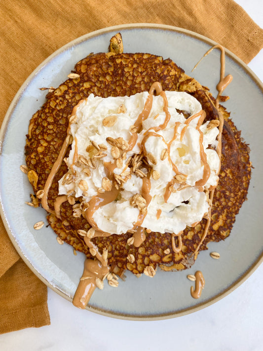 Pumpkin Protein Pancakes