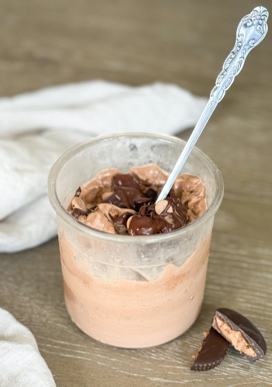 High Protein Reese’s Cup Ninja Creami