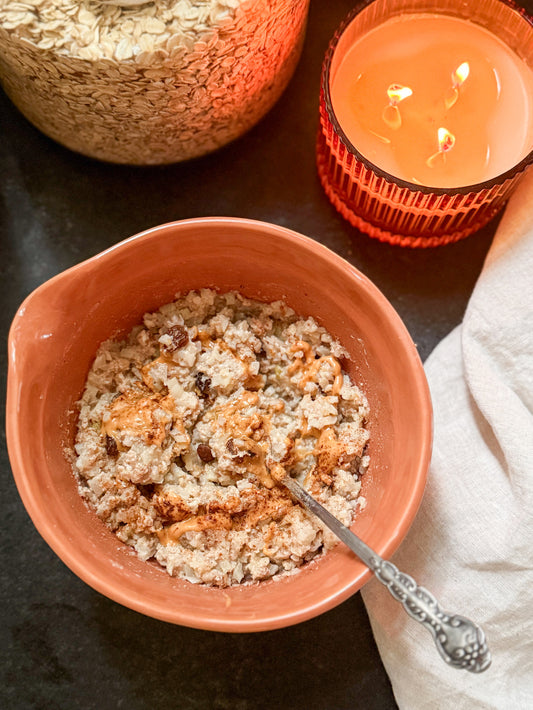 Oatmeal Raisin Warm Protein Bowl Recipe