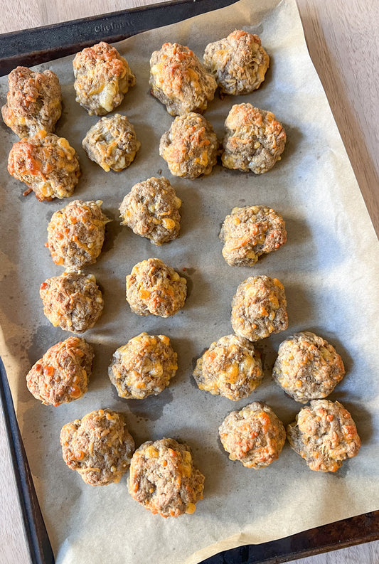 Lightened-Up Sausage Balls