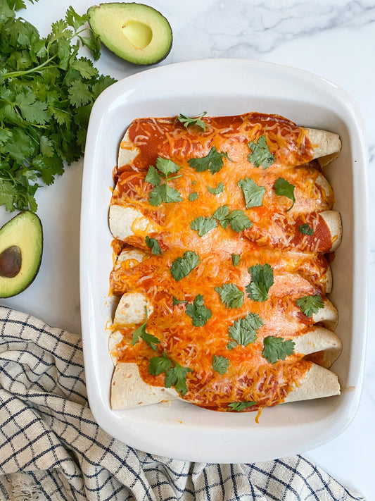 Easy Chicken Enchiladas