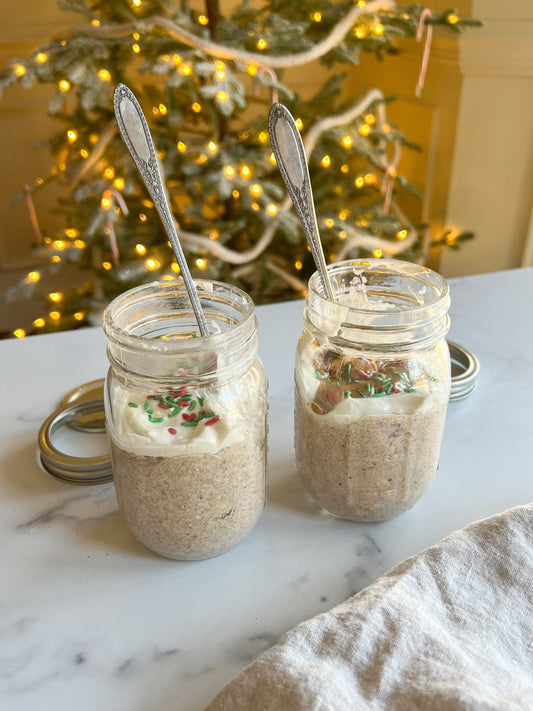 Iced Sugar Cookie Overnight N’Oatmeal