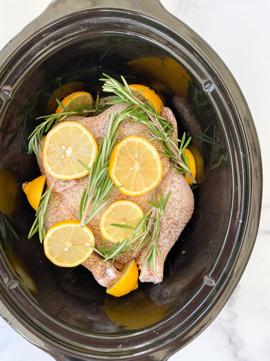 Lemon Rosemary Whole Chicken