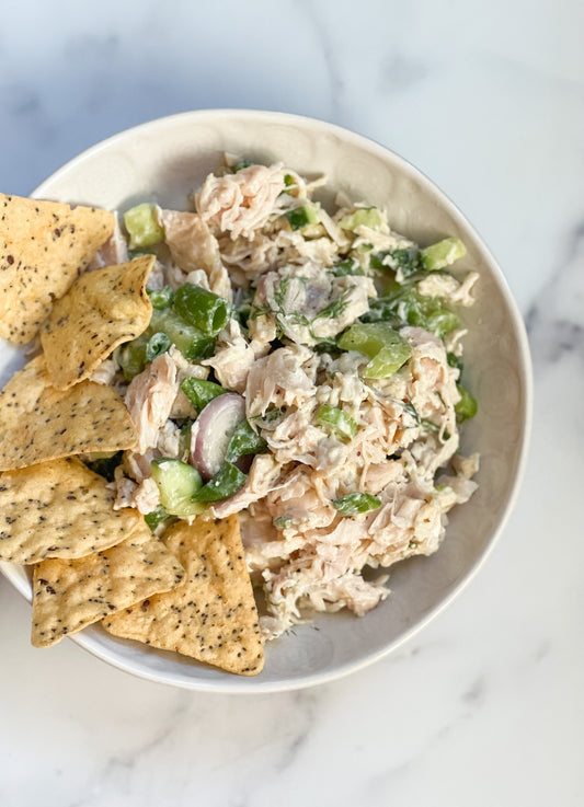 Crunchy Dill Chicken Salad