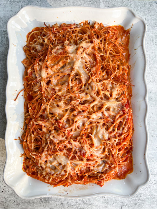 Balanced Baked Spaghetti