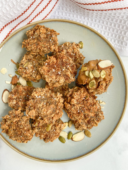 Collagen Almond Oatmeal Cookies