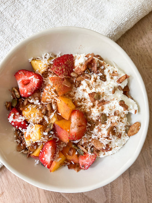 Sweet Cottage Cheese Bowl