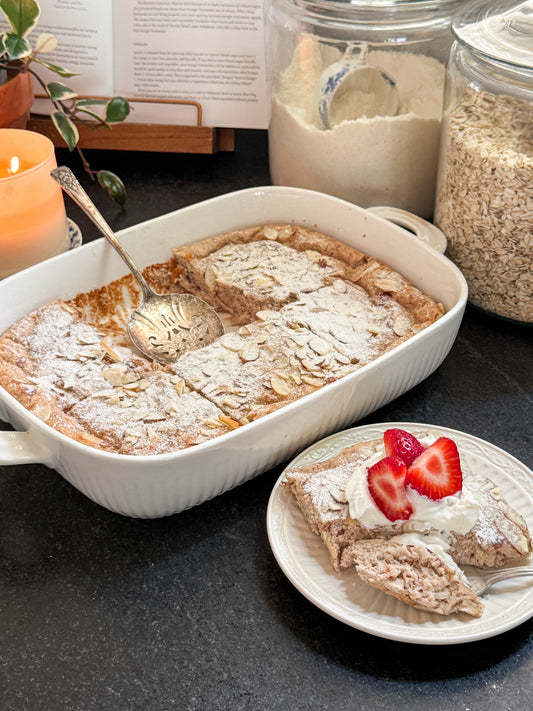 Almond Croissant Protein N’Oatmeal Squares