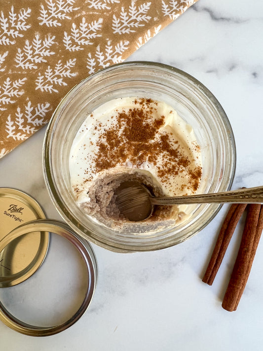 Cinnamon Roll Overnight N'Oatmeal