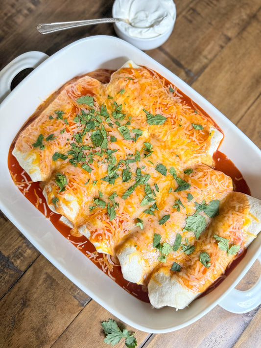 Easy Beef Enchiladas