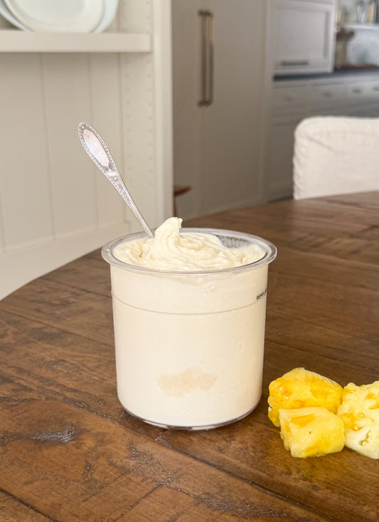 High Protein Dole Whip Sorbet