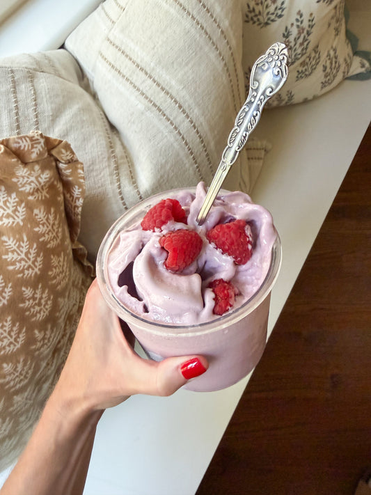 High Protein Mixed Berry Sorbet (Ninja Creami)