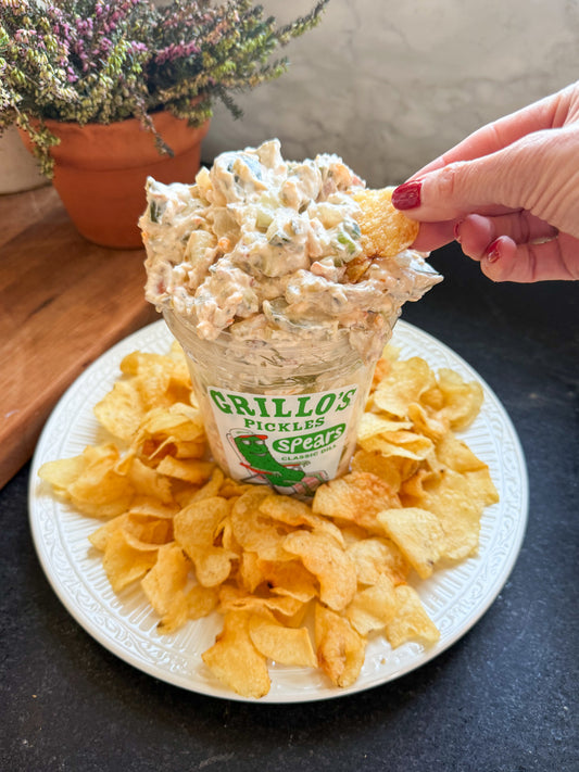 Lightened Up Pickle Dip