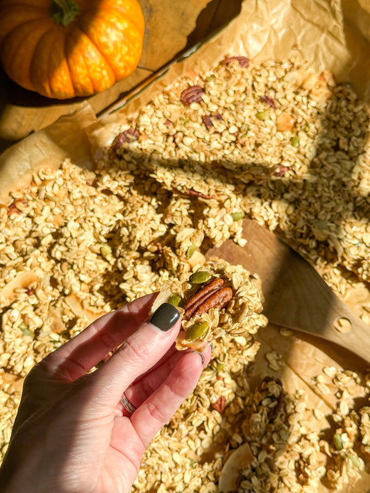 Maple Spice Granola (GF & Low Sugar)