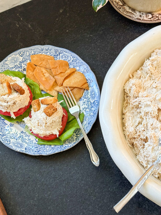 Pam’s Parmesan Caesar Chicken Salad Chick Dupe