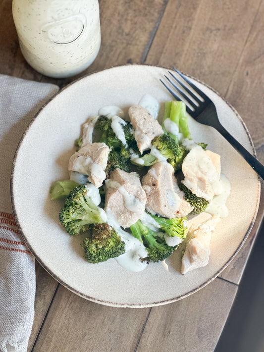 Roasted Broccoli Sheet Pan Dinner