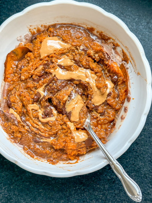 Single Serve Protein Brownie Bowl