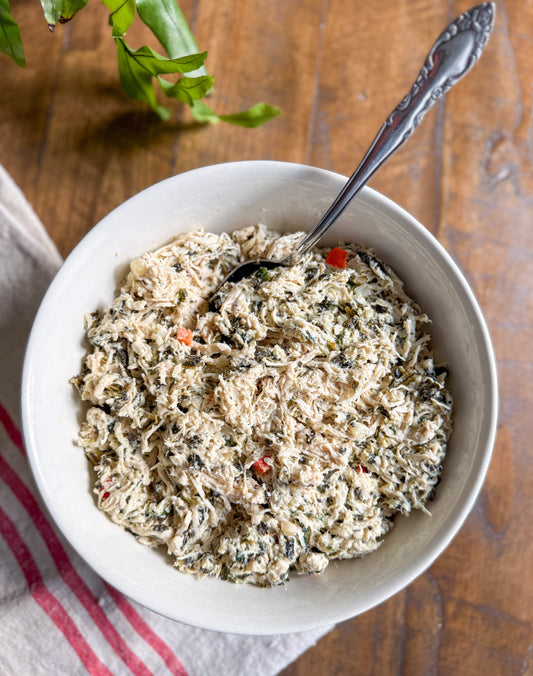 Spinach Dip Chicken Salad