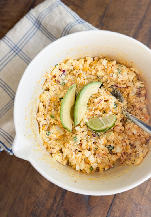 Street Corn Egg Salad
