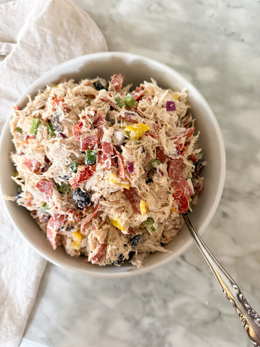 Supreme Pizza Chicken Salad
