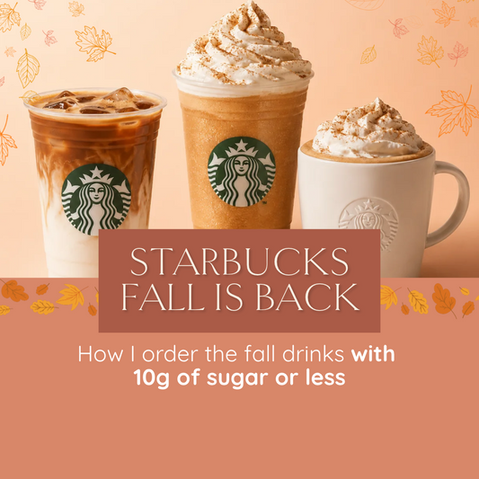 How to Order the Starbucks Fall Drinks With 10g of Sugar or Less