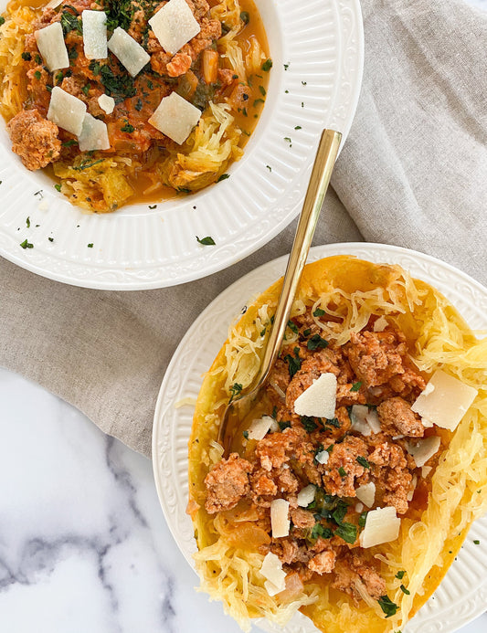 Tomato Cream Sauce & Squash