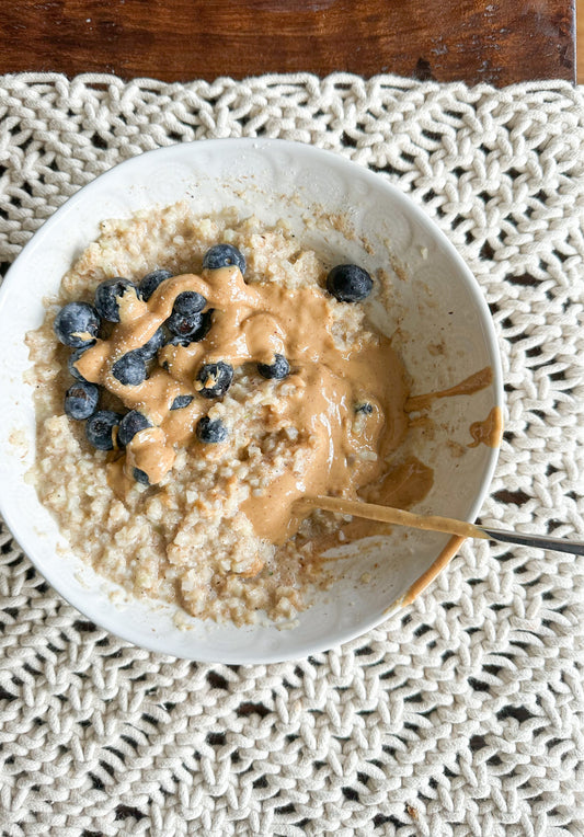 PB&amp;J Warm Protein Bowl