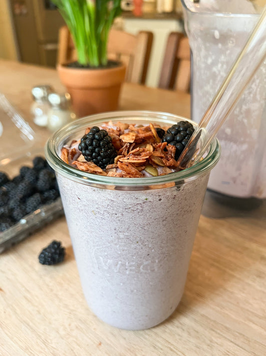 Blackberry Cobbler Smoothie