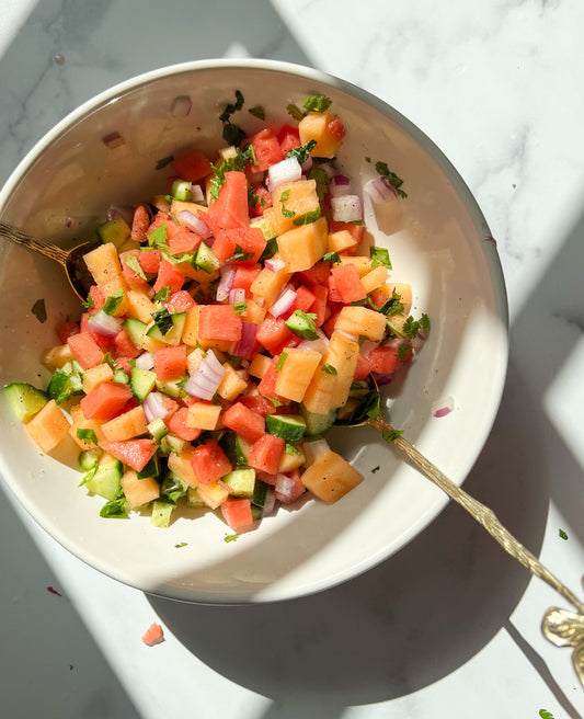 Melon Mojito Salsa