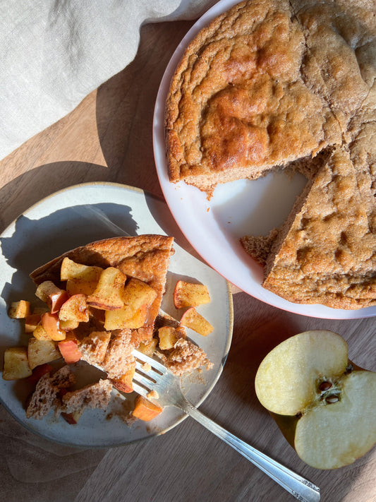 Baked Apple Yogurt Cake