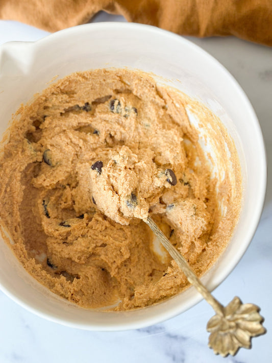 Cottage Cheese Pumpkin Cookie Dough