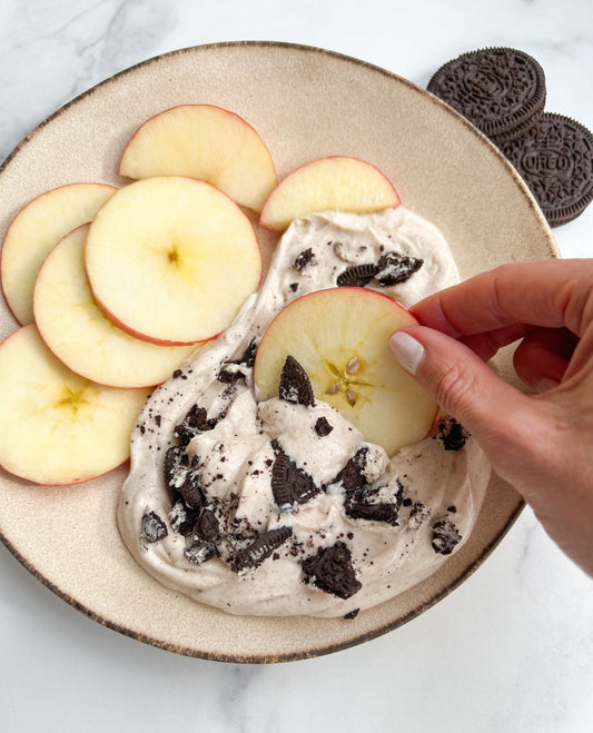 Cookies &amp; Cream Protein Yogurt Dip