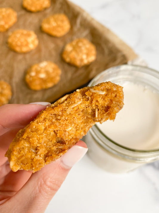 Pumpkin Snickerdoodle Oatmeal Cookies