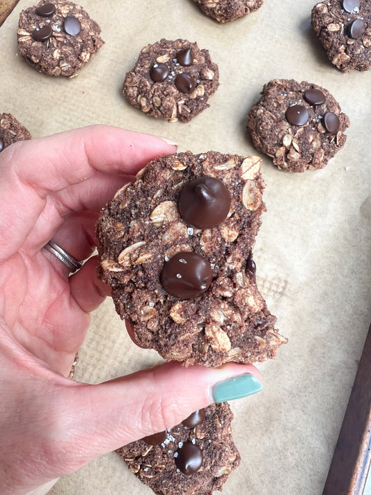 Collagen Reese’s Oatmeal Cookies