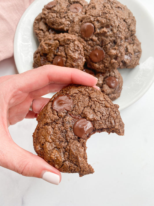 Double Chocolate Super Cookies