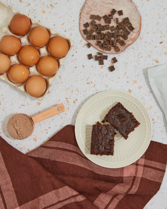 Flourless Protein Brownies