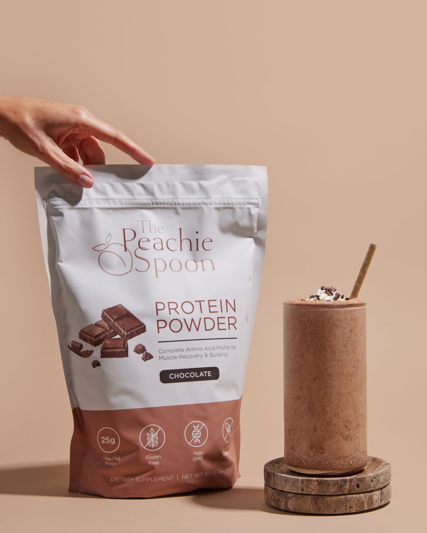 Chocolate Grass Fed Protein Powder