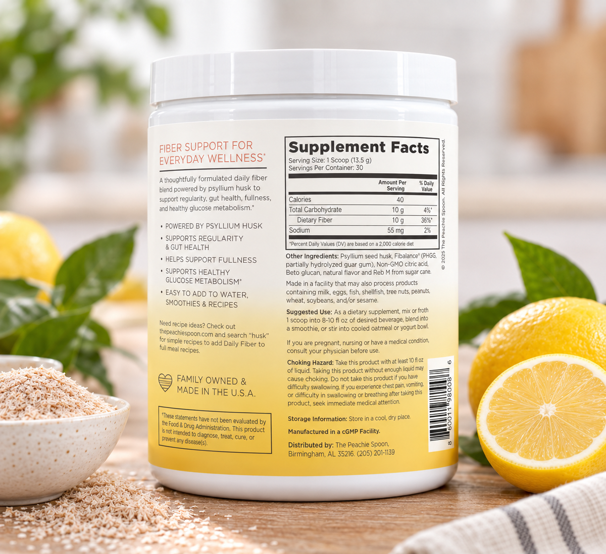 Daily Fiber, Done Differently.